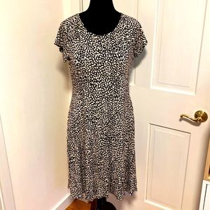 Sent to thredUP Loft animal print dress
